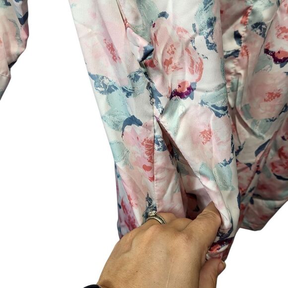 Icing Floral Belted Kimono Robe Size Small/Medium - Picture 4 of 11